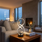 Table Lamp Dimmable Adjustable Brightness Minimalist Design Indoor Lighting