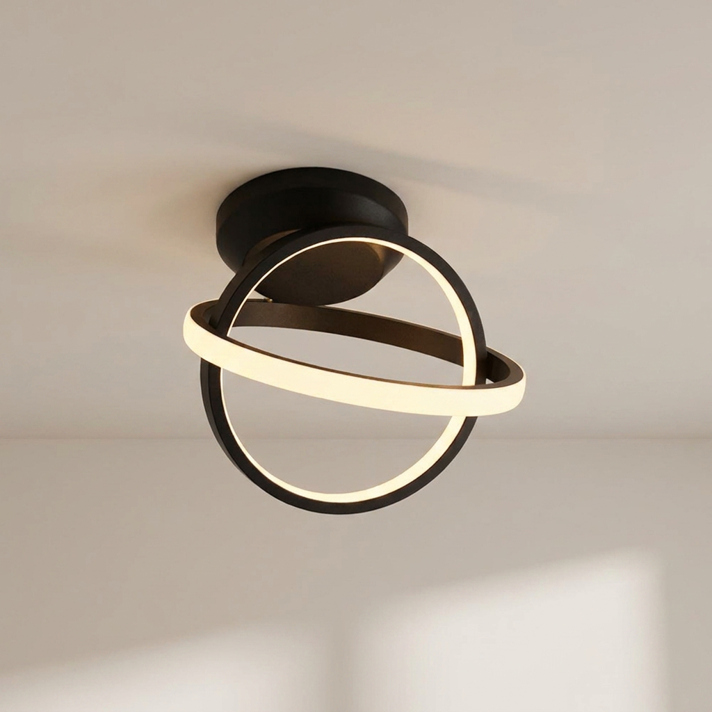 Ceiling Light LED 18W Metal Silica Gel Globe Design 220V