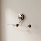 Paper Towel Holder Stainless Steel ABS Suction Mount No Drill Installation