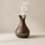 Essential Oil Diffuser 500ml Ultrasonic Humidifier LED Light Timer Function