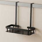 Carbon Steel Shower Caddy - Durable Space-Saving Bathroom Organizer