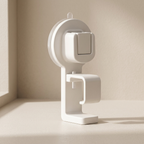 Wall Hook Rack Suction Cup ABS Plastic Tool Free Installation