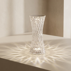 Crystal Table Lamp, Touch Control, 16-Color, Rechargeable LED