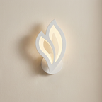 Wall Sconce LED Metal Acrylic Hardwired Light Fixture