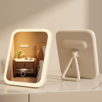 LED Vanity Mirror, Touch Control, USB Rechargeable, 3 Color Lighting
