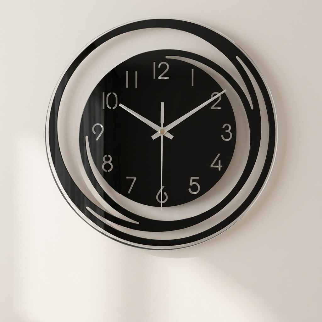 Wall Clock Silent Mechanism Minimalist Design