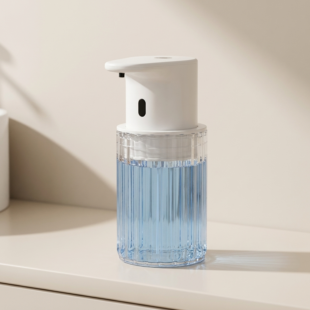 Soap Dispenser USB C Rechargeable Touchless Sensor ABS Plastic