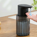 Soap Dispenser USB C Rechargeable Touchless Sensor ABS Plastic
