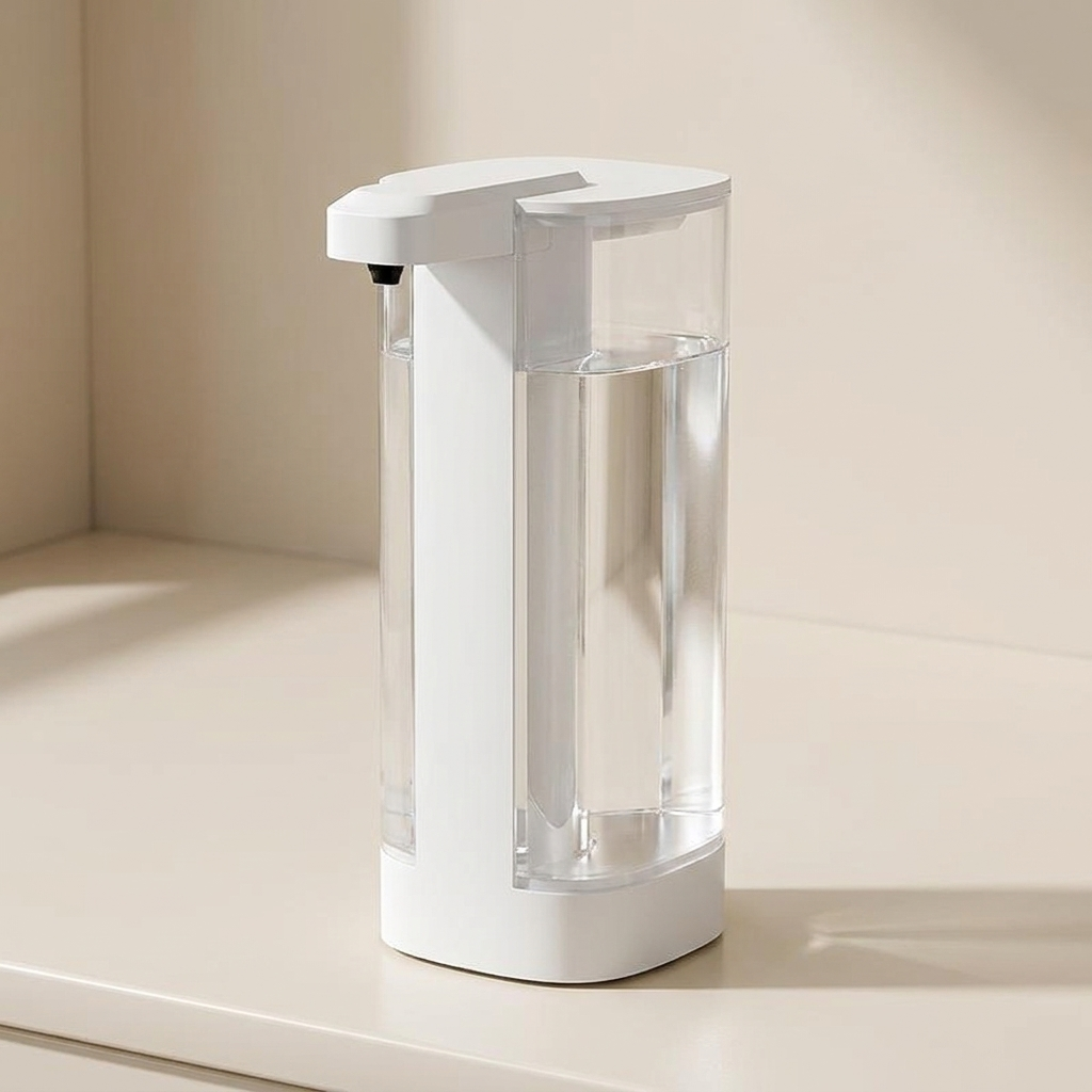 Automatic Soap Dispenser, 500ml Capacity, Rechargeable Battery, Wall-Mounted