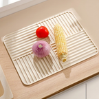 Dish Drying Mat Silicone Foldable Heat Resistant Kitchen Mat