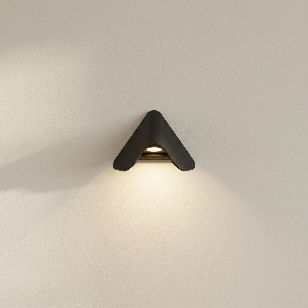 Outdoor Wall Lamp Triangle LED Exterior Wall Light