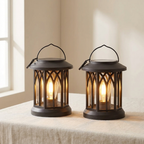 Solar Hanging Lantern, IP65 Waterproof, 800mAh Battery, LED Light