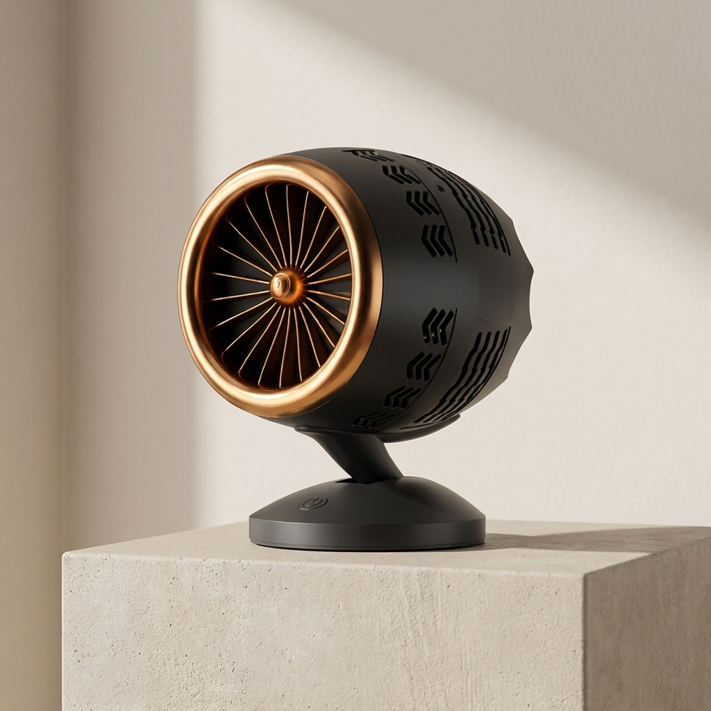 Portable Kitchen Exhaust Fan, USB Powered, 3 Speed Settings