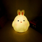 Animal Character LED Night Light, Portable, LED