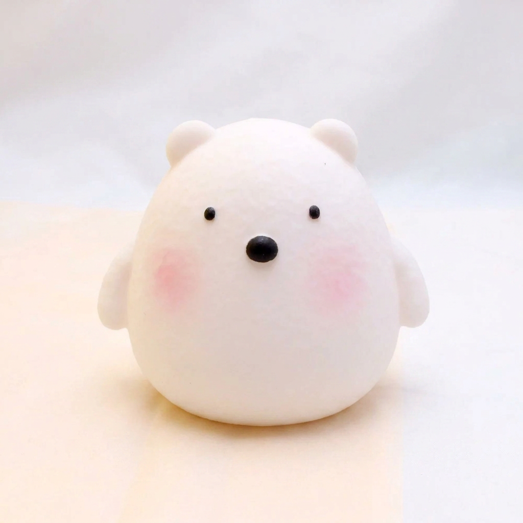Animal Character LED Night Light, Portable, LED