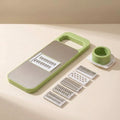 Vegetable Grater, Five Blade Design, Hand Guard Included, Multi Function