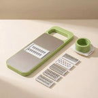 Vegetable Grater, Five Blade Design, Hand Guard Included, Multi Function