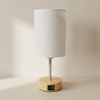 Table Lamp, Touch Control, USB Charging Ports, 3 Level Dimming