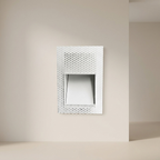 LED Motion Sensor Wall Light Recessed Metal Indoor Wall Sconce