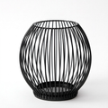 Candle Holder Geometric Wireframe Pillar Candle Stand