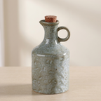 Oil Bottle with Stopper Lid 400 ml Covered Seasoning Dispenser