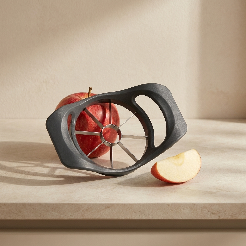 Apple Slicer, Multi Blade Design, Ergonomic Handle, Fruit Corer