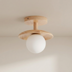 Ceiling Light Semi Flush Round LED Hardwired Indoor Ceiling Fixture