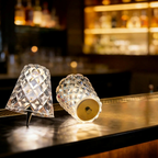 Bottle Lamp Rechargeable LED Touch Control 3 Color Lighting