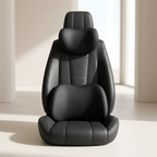 Car Seat Support Set Memory Foam Neck and Lumbar Cushions