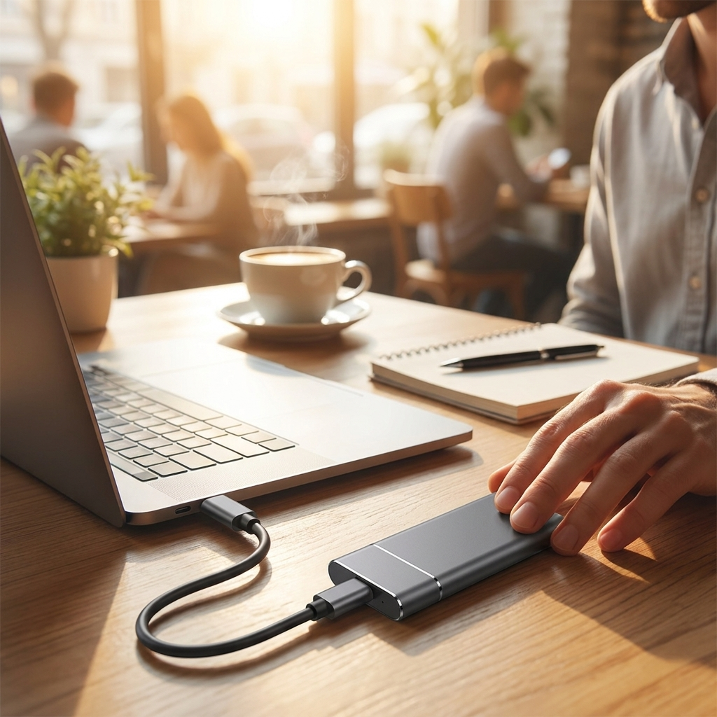 External Hard Drive USB 3.0 Portable Backup Drive Multi Device Compatible