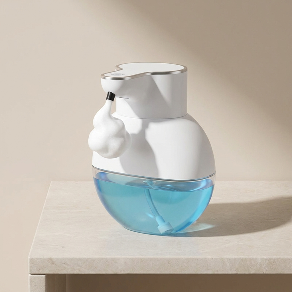 Automatic Foam Soap Dispenser, Touchless Sensor, Wall Mount or Countertop