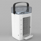 Portable Air Conditioner Compact Cooling Unit Lightweight Geometric Design