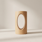 Table Lamp LED Solid Wood USB Powered Bedside Accent Light