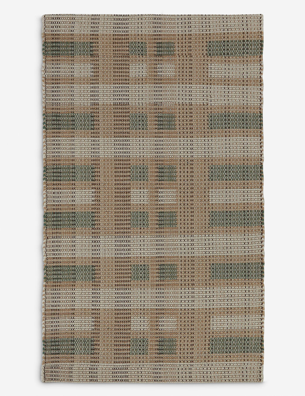 Sora Handwoven Rug | Wool-Blend, Geometric Motif