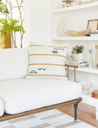 Breezy Stripe Pillow | Vintage-Inspired, Earthy Tones