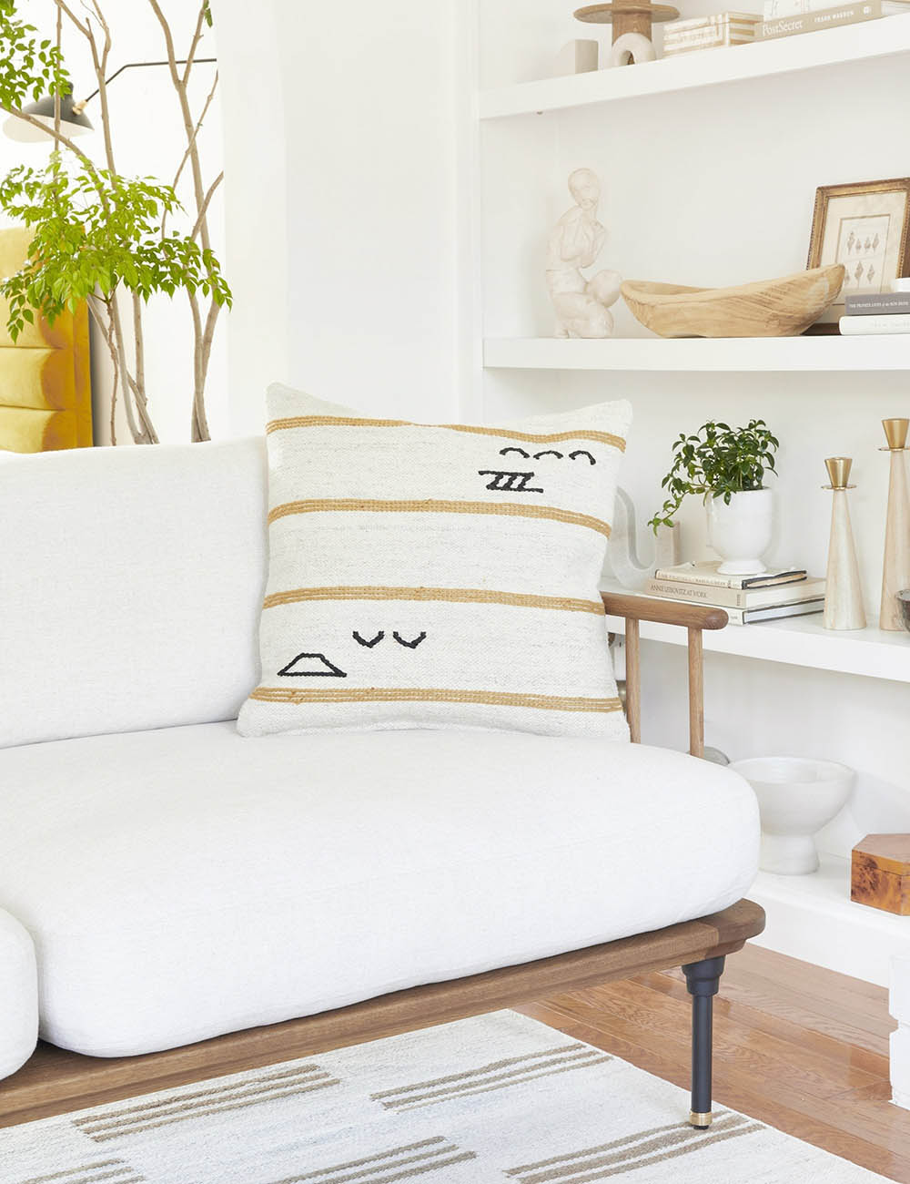 Sierra Stripe Pillow | Vintage-Inspired, Earthy Tones