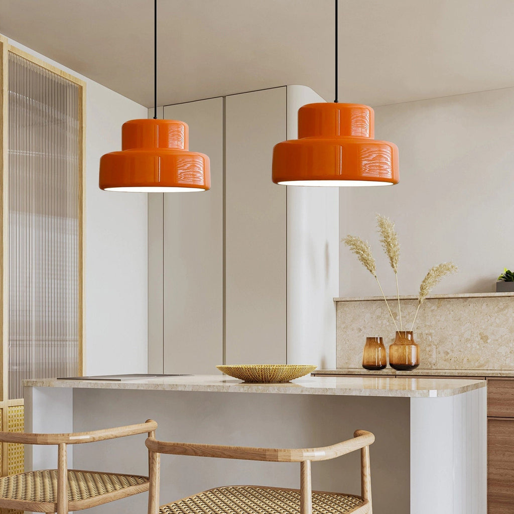 Elysia - Bauhaus Card Game Style Hanging Lamp