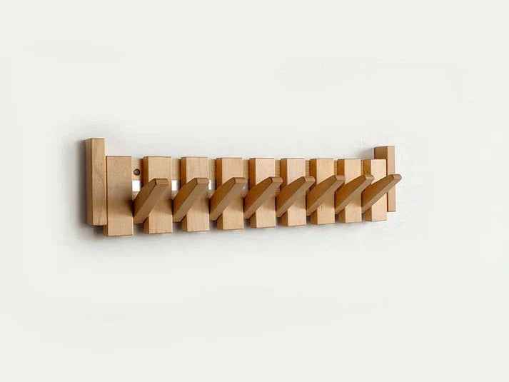 Cadenza Wall Coat Rack | Piano Key Design, Solid Wood