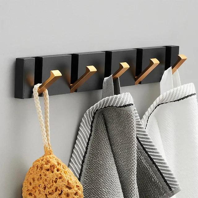 Foldable Space Aluminum Wall Hook – Space-saving & Durable Hanging Hook