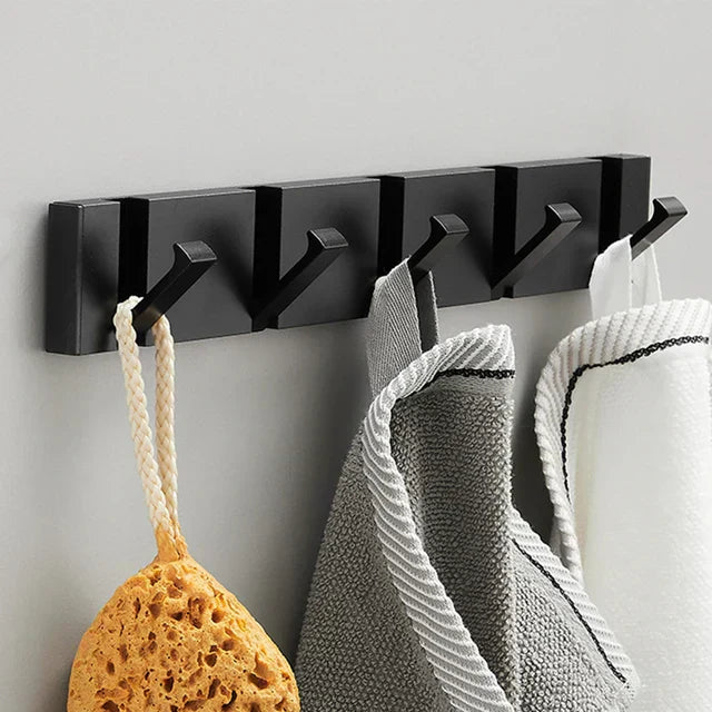 Foldable Space Aluminum Wall Hook – Space-saving & Durable Hanging Hook