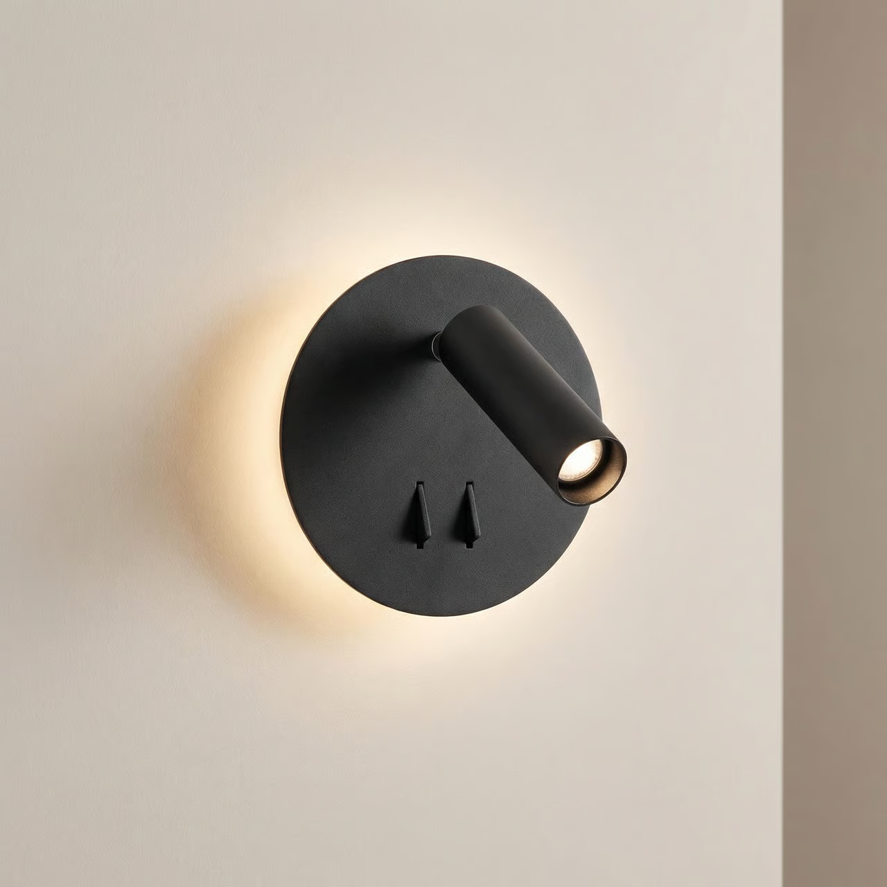 Adjustable LED Wall Light with Dual Wattage Control – Wall Lamp for Home Interiors
