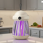 Mosquito Killer Lamp USB Rechargeable 395nm UV Light 3000V Electric Net Quiet Indoor Outdoor