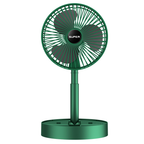 Portable Foldable USB Fan 4 Speed Quiet Motor Rechargeable