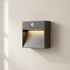 LED Step Light PIR Motion Sensor Aluminum Low Voltage Wall Mount