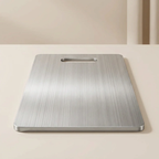 Stainless Steel Cutting Board Durable Steel Easy Clean Food Safe
