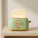 Kids Digital Alarm Clock LED Screen Bedside Night Light Temperature Display