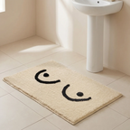 Bath Mat Soft Microfibre Machine Washable Floor Mat