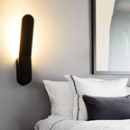 Outdoor Wall Lamp Aluminum LED IP65 Black Facade Lighting