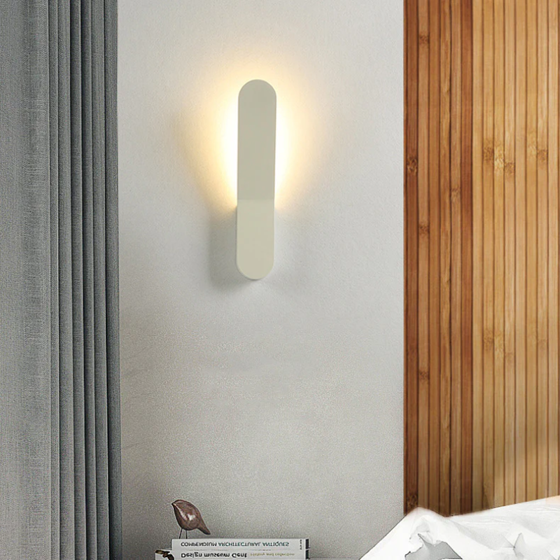 Outdoor Wall Lamp Aluminum LED IP65 Black Facade Lighting