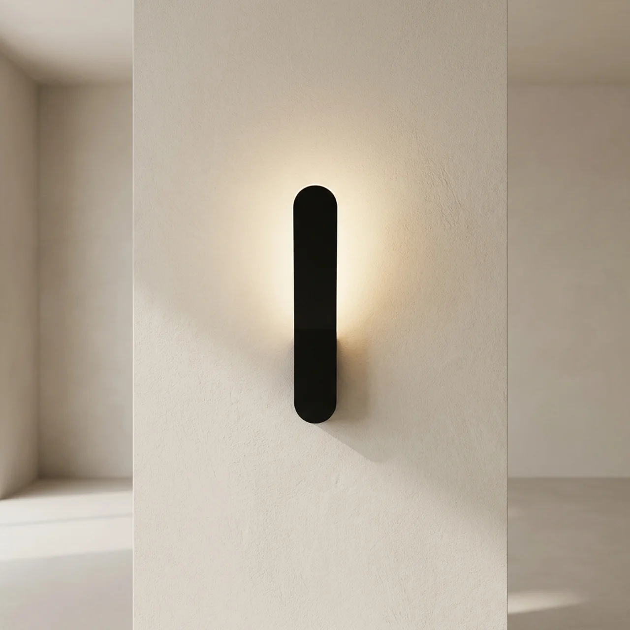 Outdoor Wall Lamp Aluminum LED IP65 Black Facade Lighting